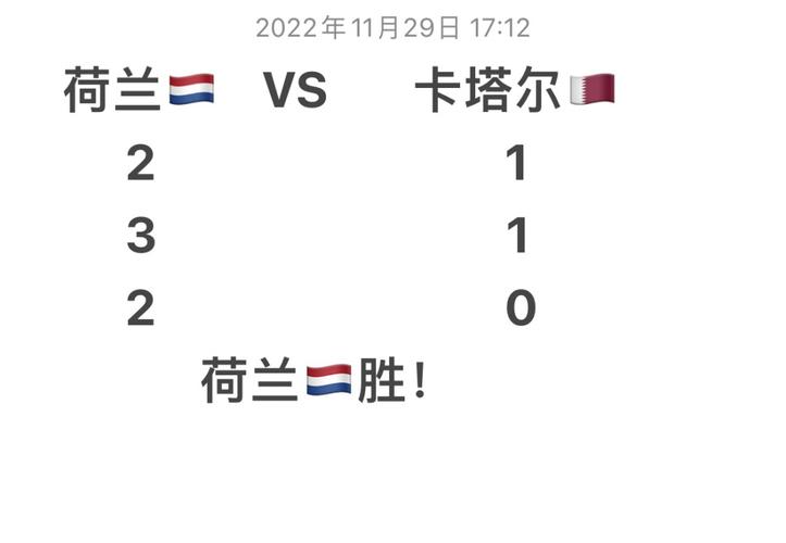 日本vs荷兰的比分