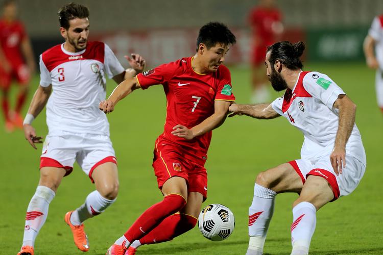 中国足球vs叙利亚的相关图片